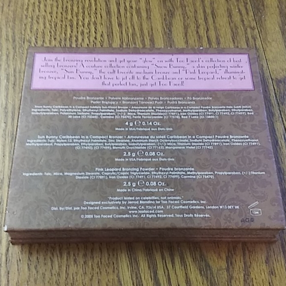 TOO FACED THE BRONZED & BEAUTIFUL BRONZING POWDER - Picture 5 of 5